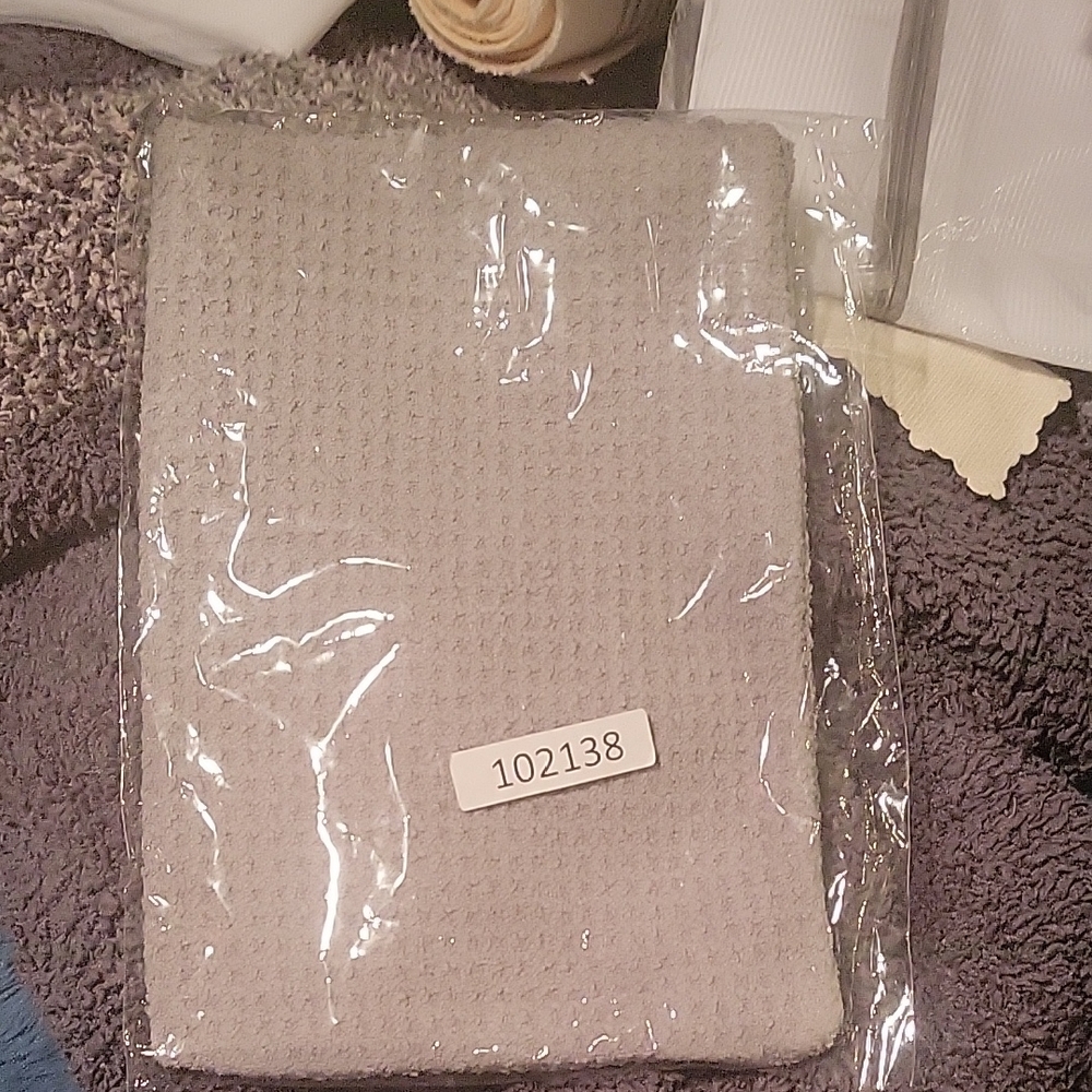 Gray Waffle Knit Auto Chiffonette